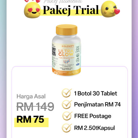 Pakej Trial 1 Botol