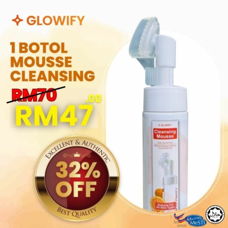 1 Botol Glowify Mousse Cleanser